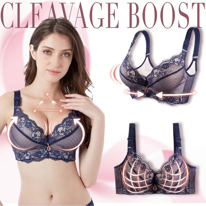 Seamless Lace Support Bra